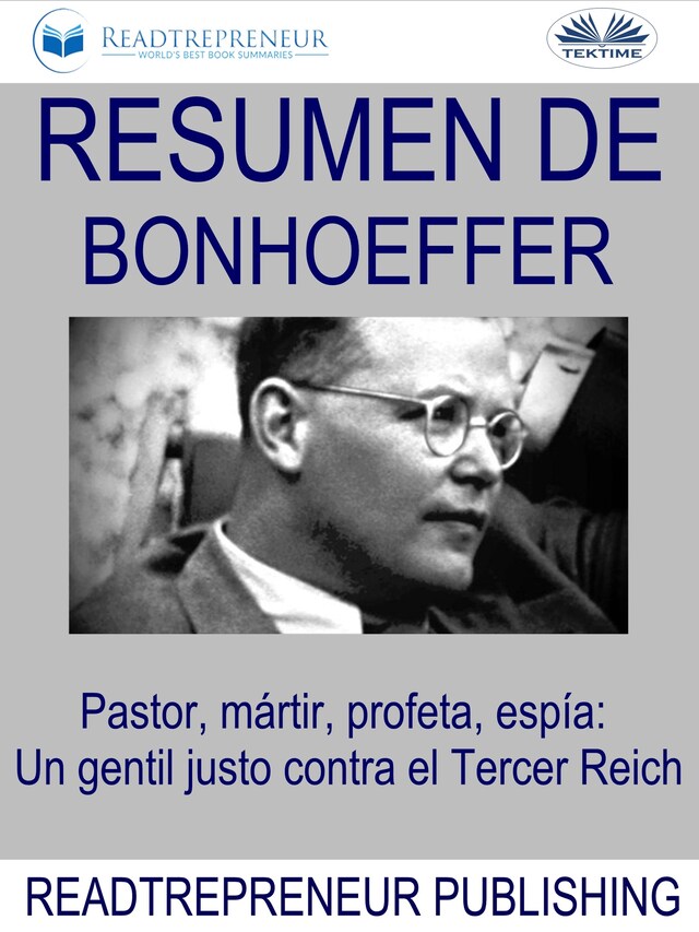 Okładka książki dla Resumen De Bonhoeffer