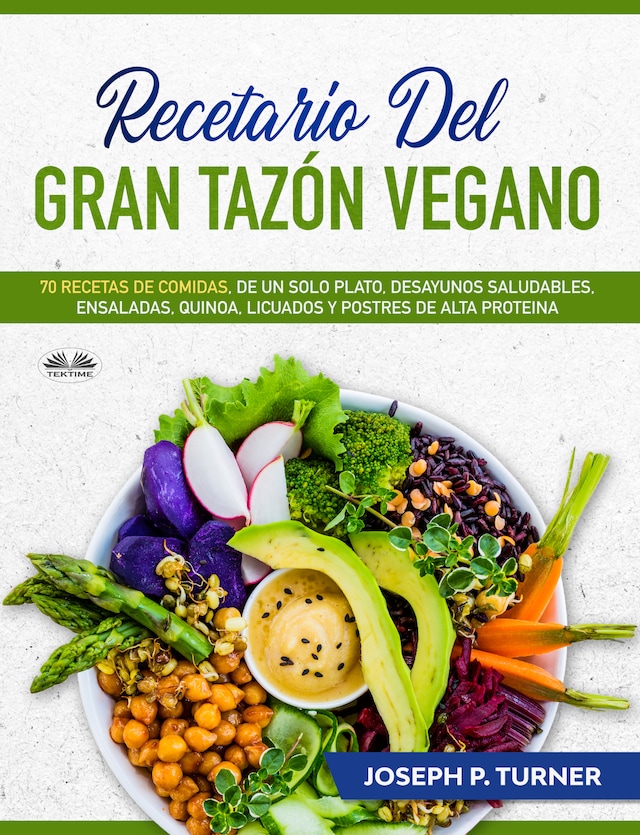 Book cover for Recetario Del Gran Tazón Vegano