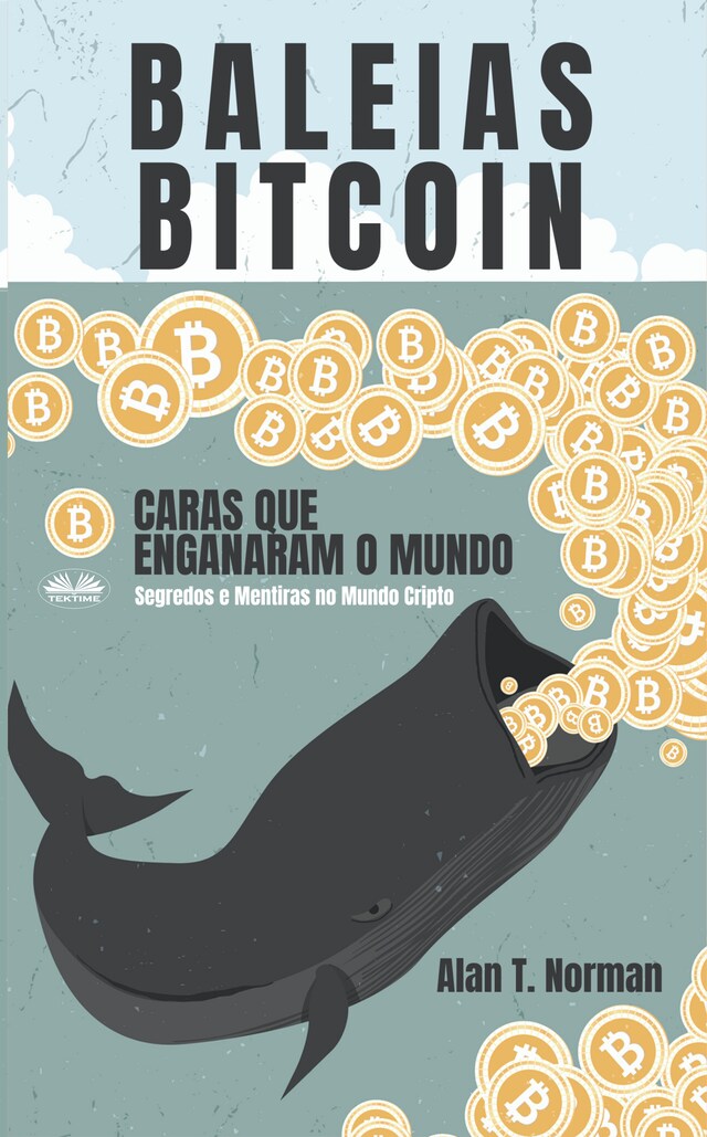 Portada de libro para Baleias Bitcoin