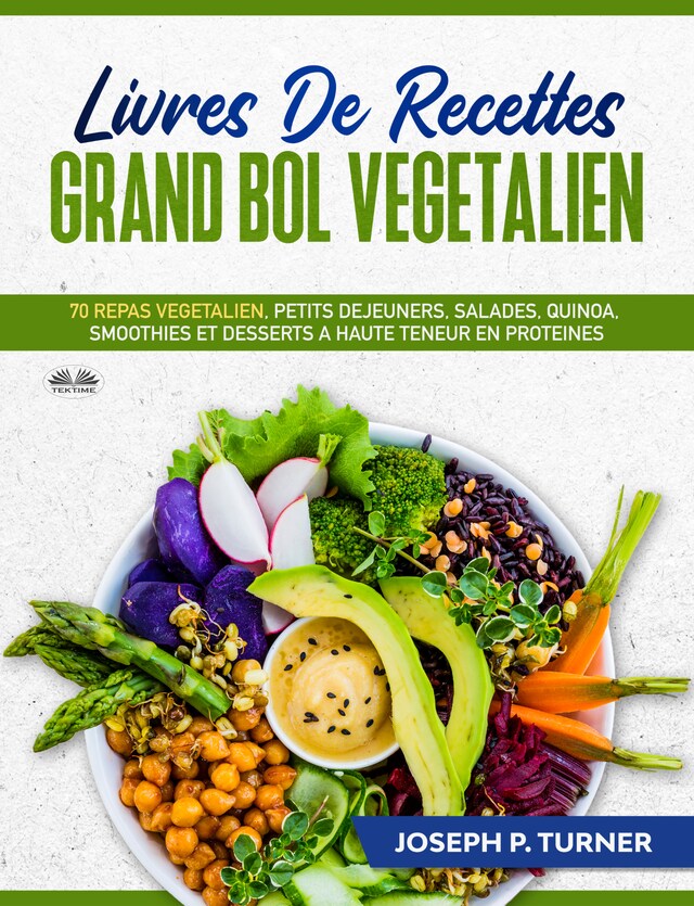 Book cover for Livres De Recettes Grand Bol Vegetalien