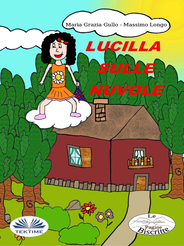 Kirjankansi teokselle Lucilla Sulle Nuvole