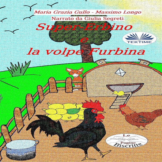 Kirjankansi teokselle Super-Erbino E La Volpe Furbina