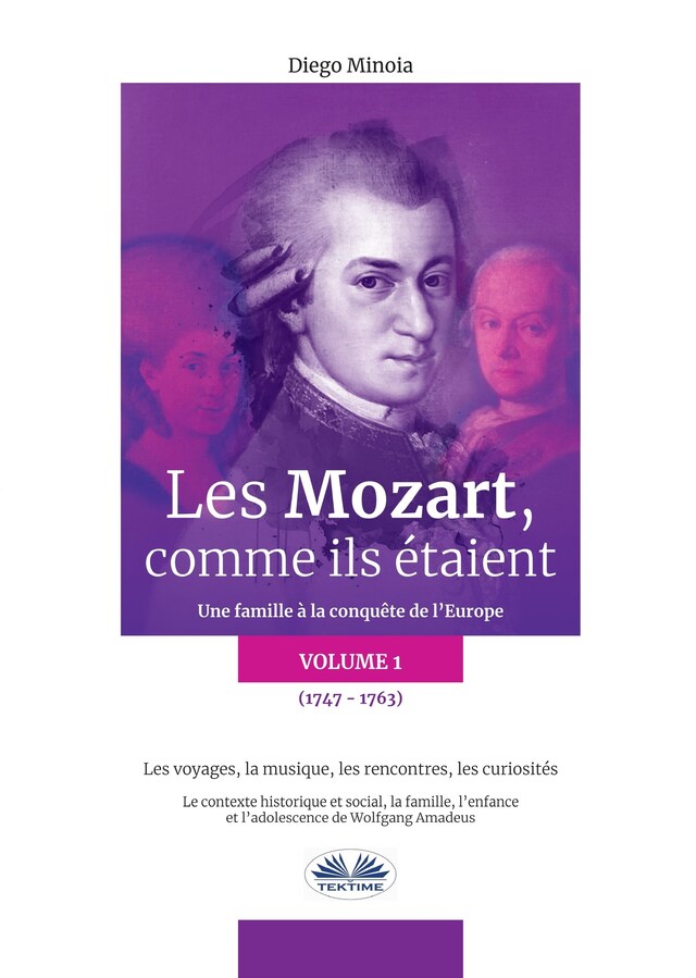 Boekomslag van Les Mozart, Comme Ils Étaient (Volume 1)