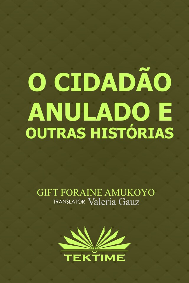 Book cover for O Cidadão Anulado E Outras Histórias