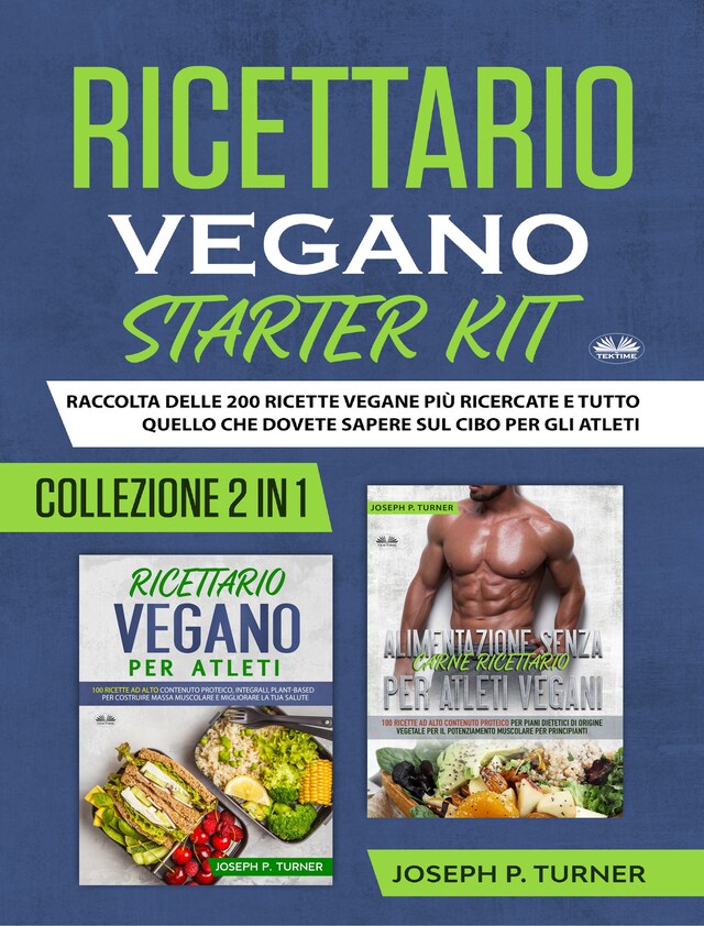 Portada de libro para Ricettario Vegano Starter Kit