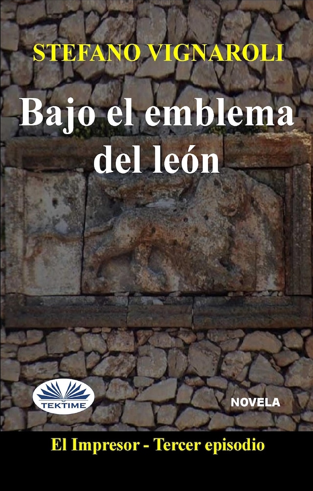 Kirjankansi teokselle Bajo El Emblema Del León