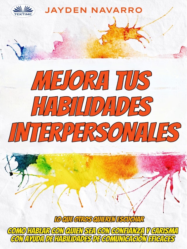 Book cover for Mejora Tus Habilidades Interpersonales