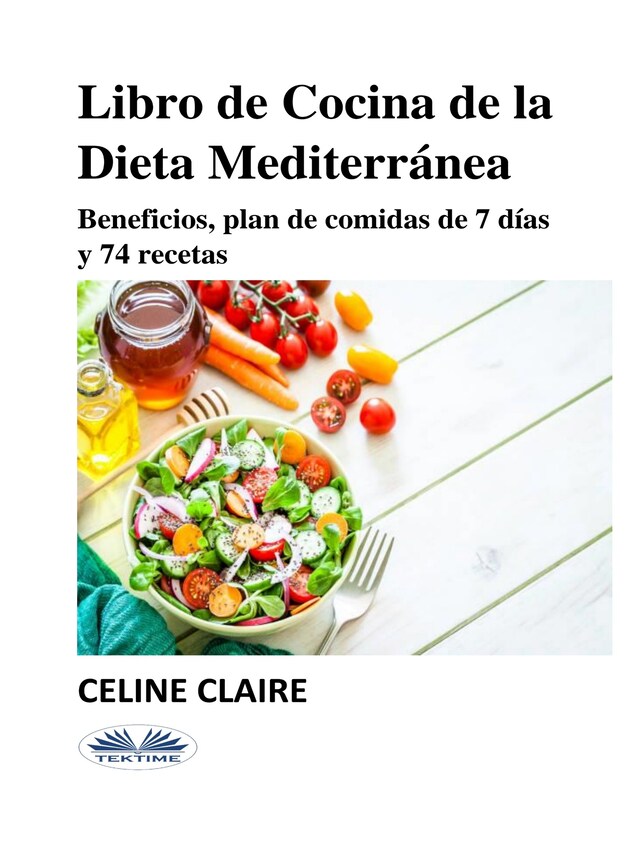 Kirjankansi teokselle Libro De Cocina De La Dieta Mediterránea