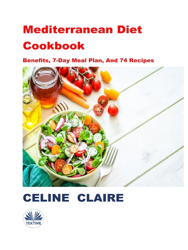 Kirjankansi teokselle Mediterranean Diet Cookbook