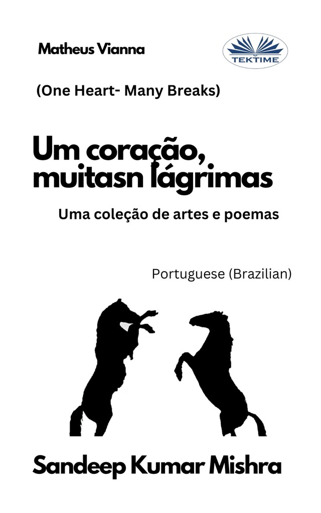 Buchcover für Um Coração, Muitas Lágrimas