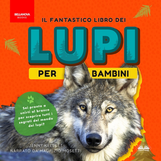 Book cover for Il Fantastico Libro Dei Lupi Per Bambini