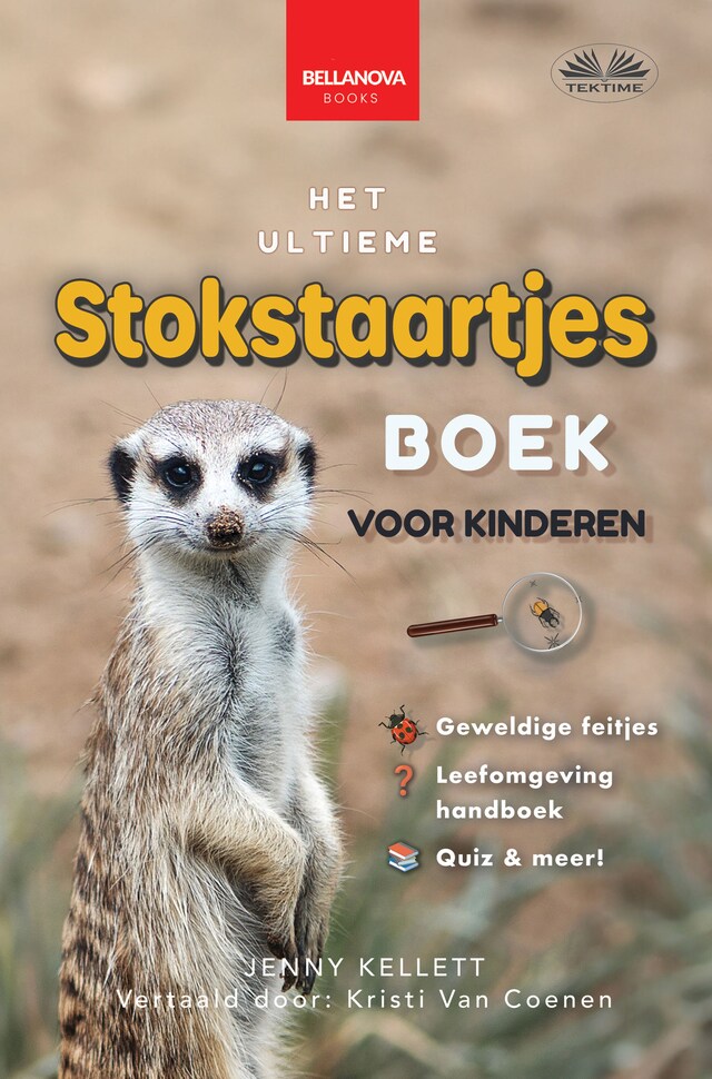 Book cover for Het Ultieme Stokstaartjes Boek Voor Kinderen