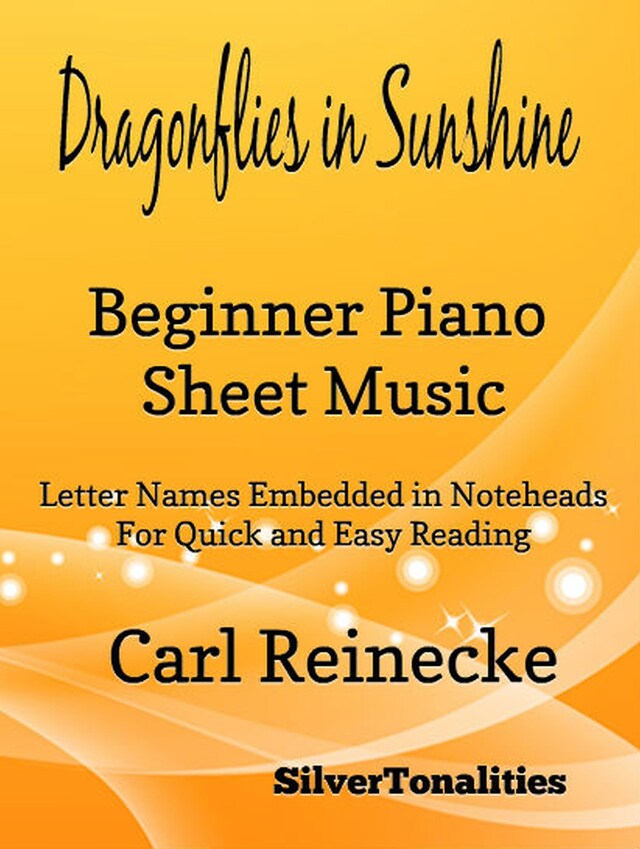 Dragonflies in Sunshine Beginner Piano Sheet Music Tadpole Edition