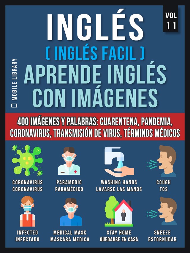 Boekomslag van Inglés (Inglés Facil) Aprende Inglés con Imágenes  (Vol 11)