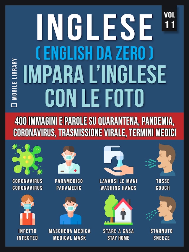 Boekomslag van Inglese (English Da Zero) Impara L’Inglese Con Le Foto  (Vol 11)