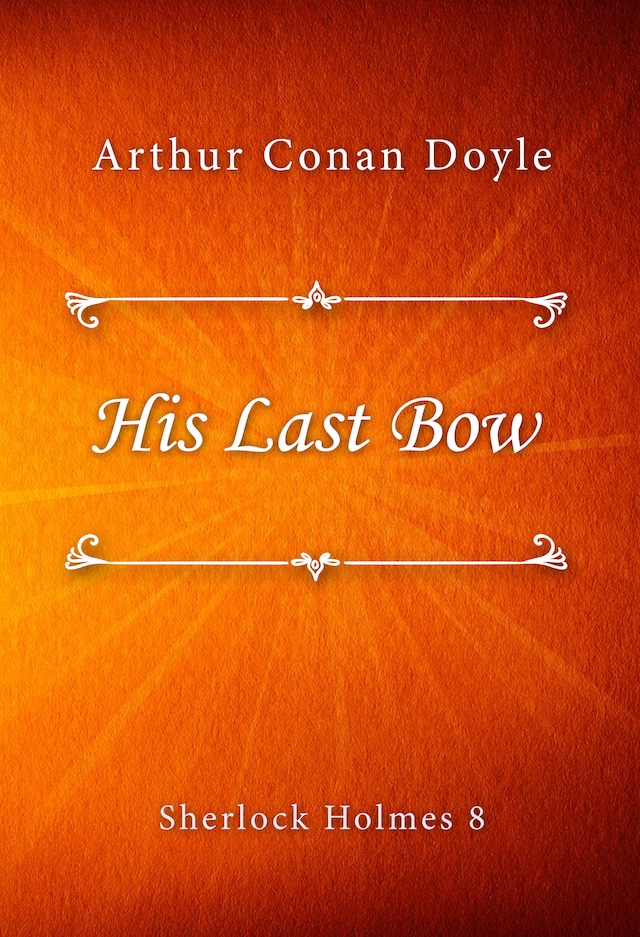 Okładka książki dla His Last Bow