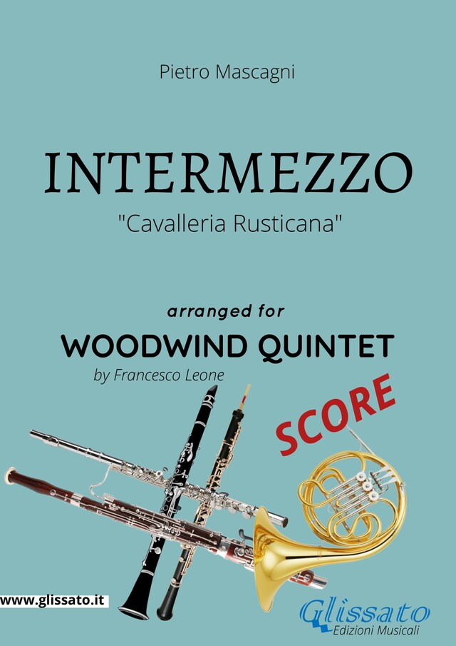 Book cover for Intermezzo - Woodwind Quintet SCORE