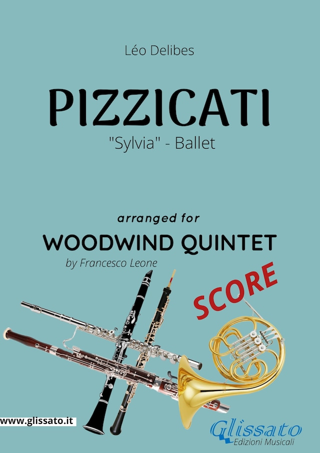 Couverture de livre pour Pizzicati - Woodwind Quintet SCORE
