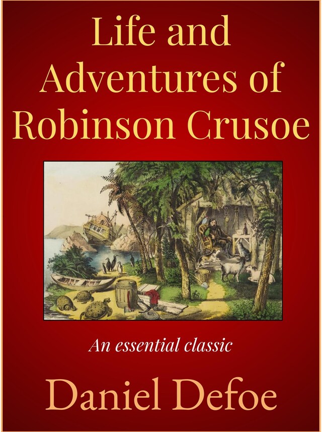 Buchcover für Life and Adventures of Robinson Crusoe