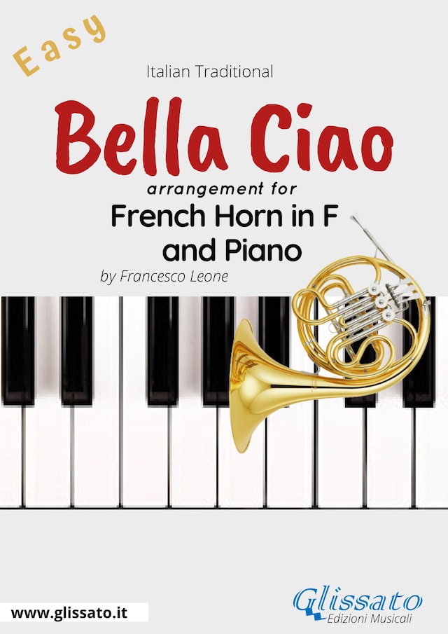 Copertina del libro per Bella Ciao - French Horn in F and Piano
