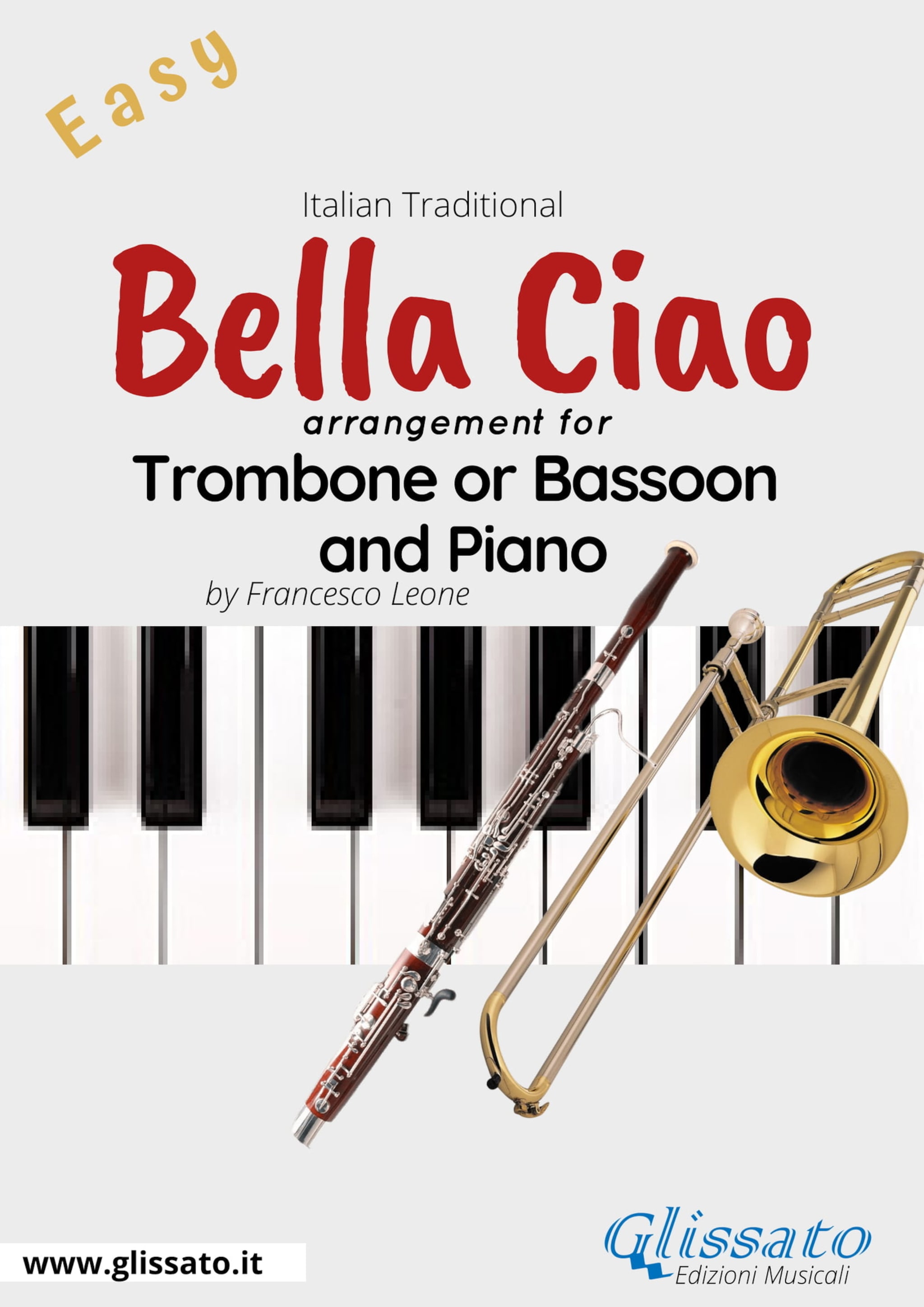 Bella Ciao – Trombone or Bassoon and Piano ilmaiseksi