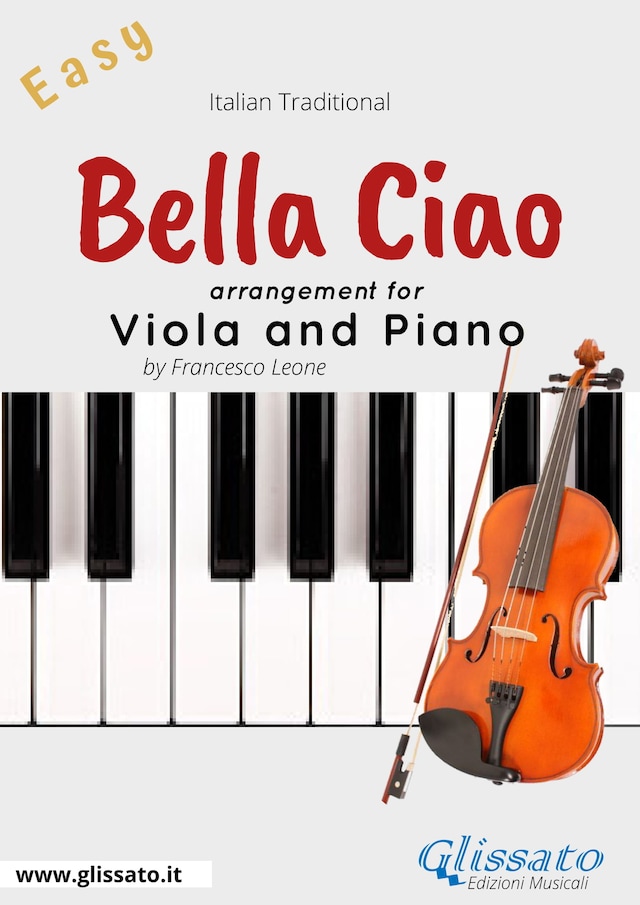 Book cover for Bella Ciao - Viola and Piano