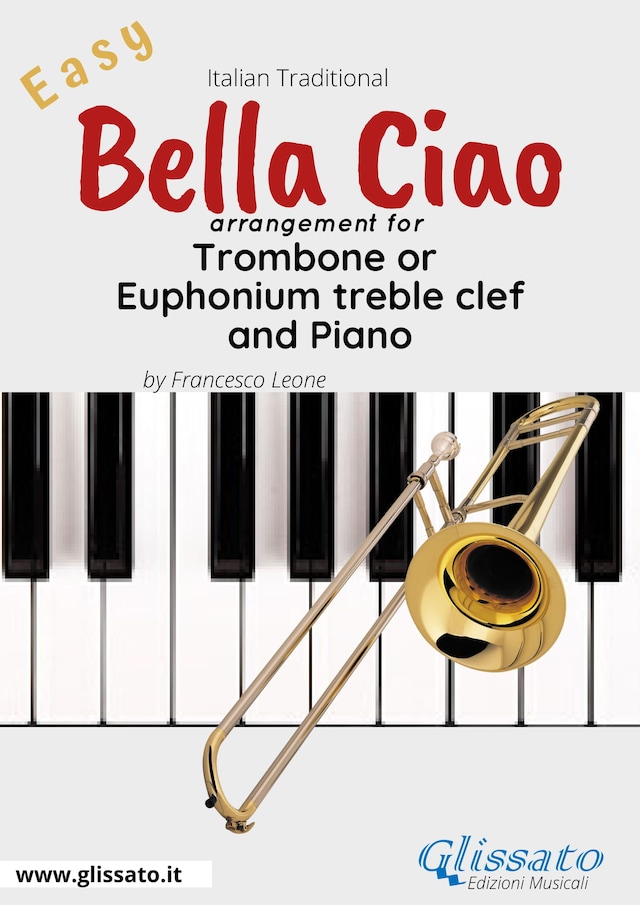 Book cover for Bella Ciao - Trombone or Euphonium (T.C.) and piano