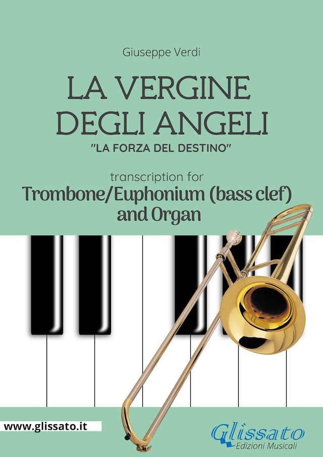 Book cover for La Vergine degli Angeli - Trombone or Euphonium (B.C.)and Organ