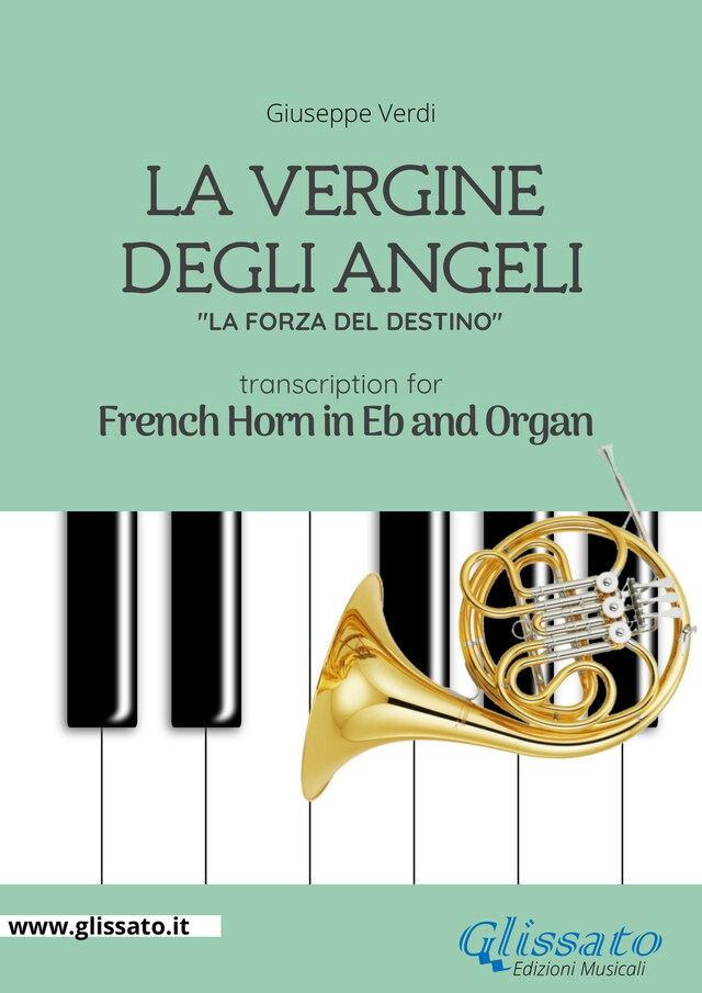 Copertina del libro per La Vergine degli Angeli - Eb French Horn and Organ