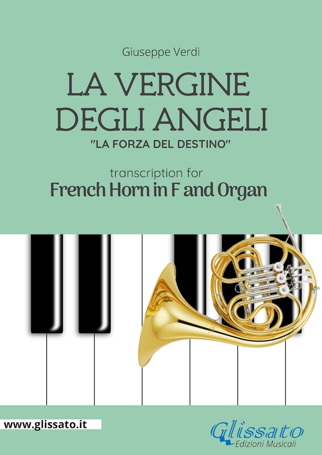 Kirjankansi teokselle La Vergine degli Angeli -  French Horn in F and Organ