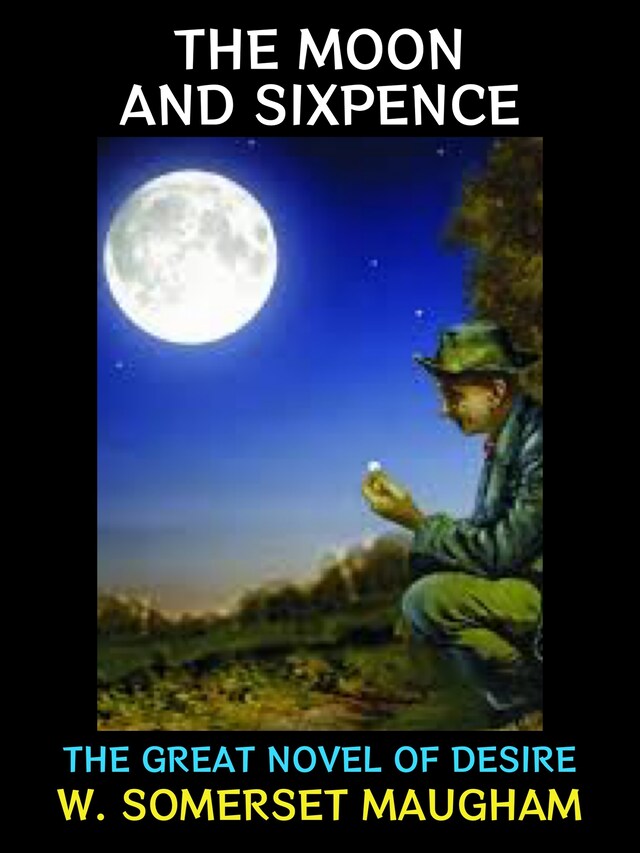 Book cover for The Moon and Sixpence