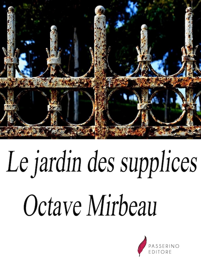Portada de libro para Le Jardin des supplices