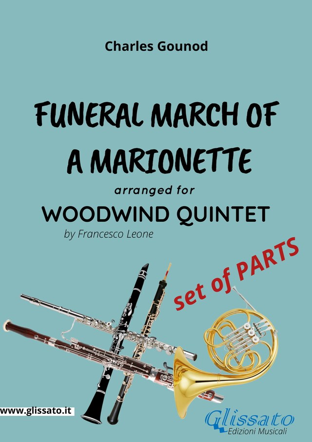 Portada de libro para Funeral march of a Marionette - Woodwind Quintet (Set of Parts)