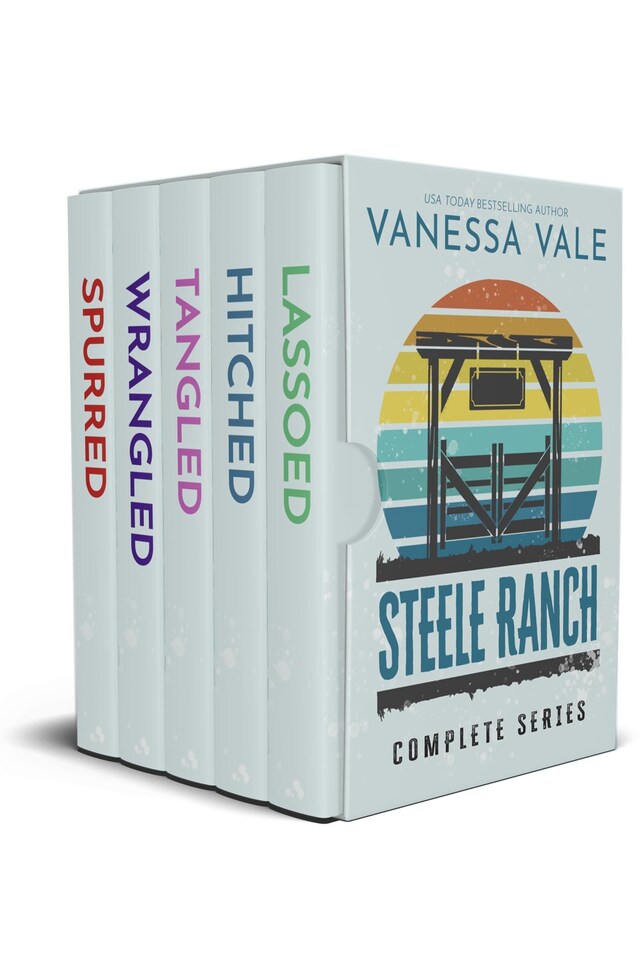 Couverture de livre pour Steele Ranch Complete Boxed Set: Books 1 - 5