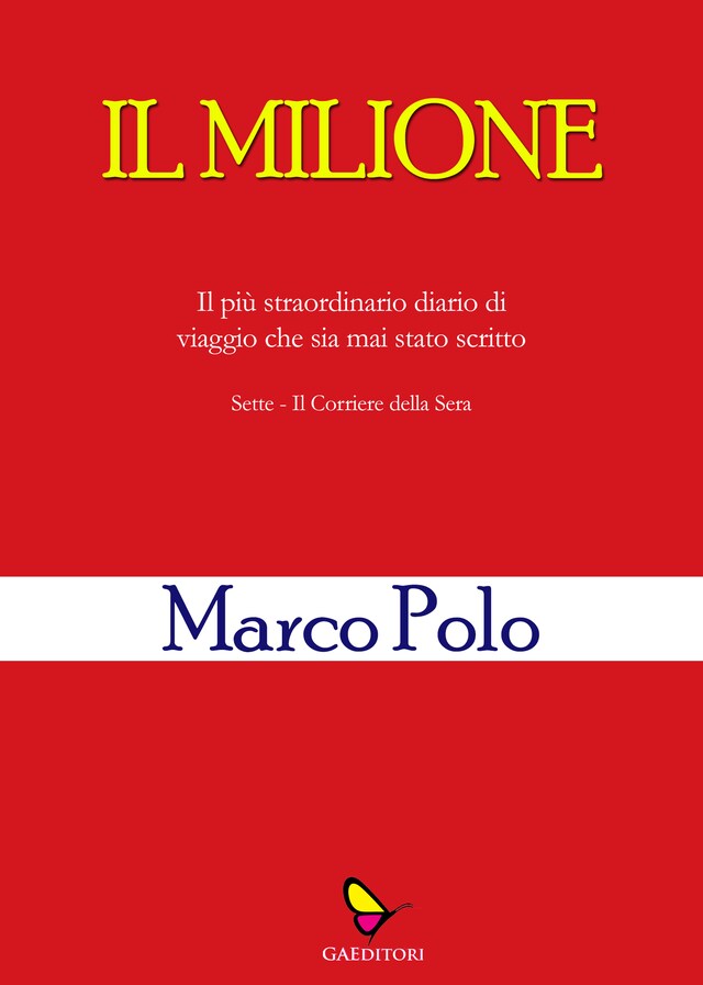 Book cover for Il Milione