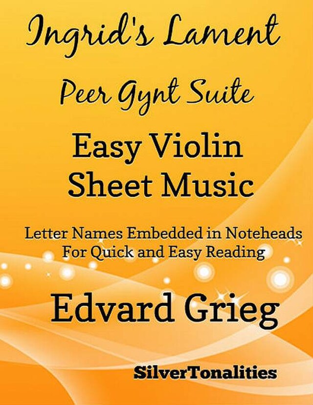 Ingrid's Lament Peer Gynt Suite Easy Violin Sheet Music