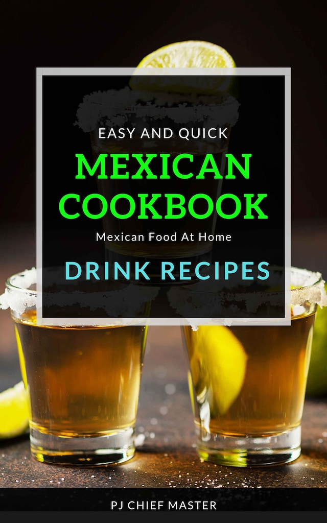 Book cover for Mexican Cookbook Drink Recipes