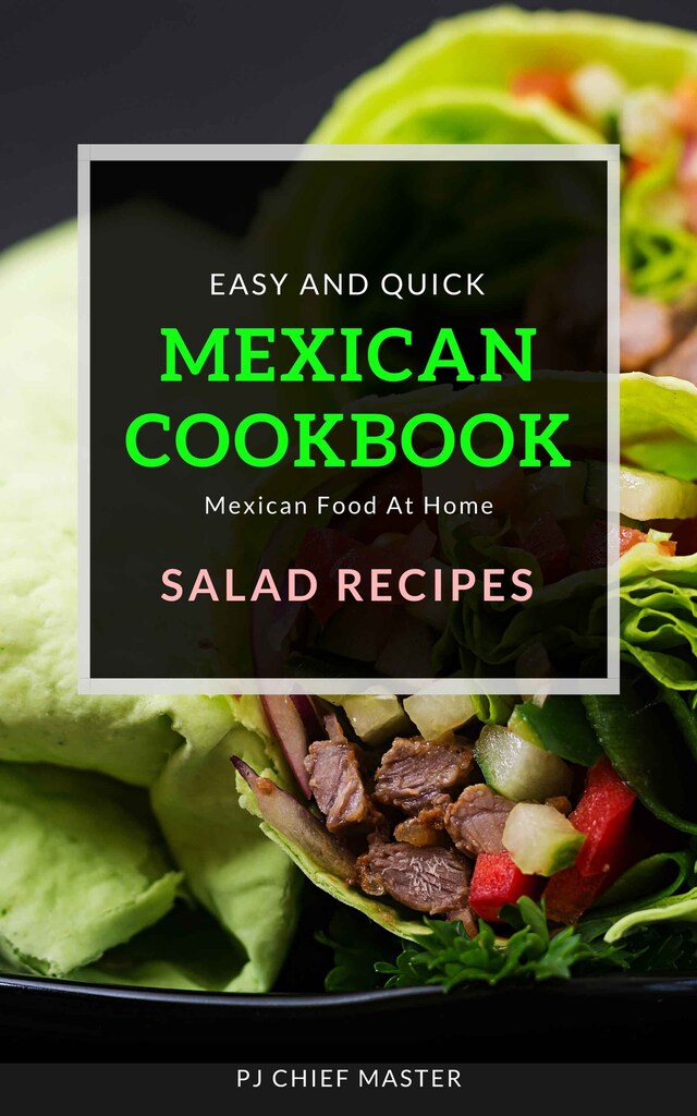 Book cover for Mexican Cookbook Salad Recipes