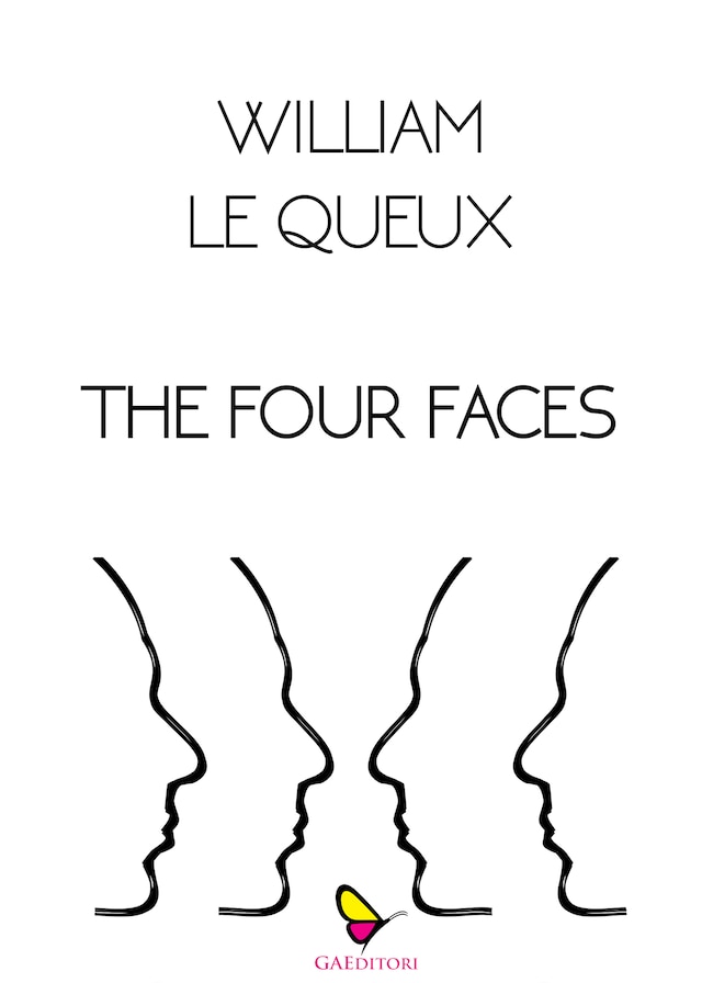Kirjankansi teokselle The four faces