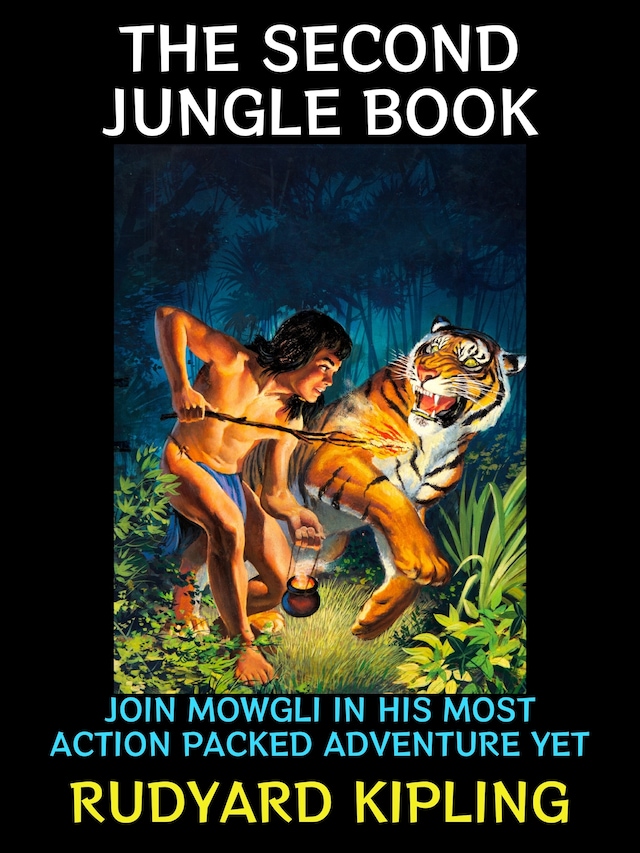 Book cover for The Second Jungle Book