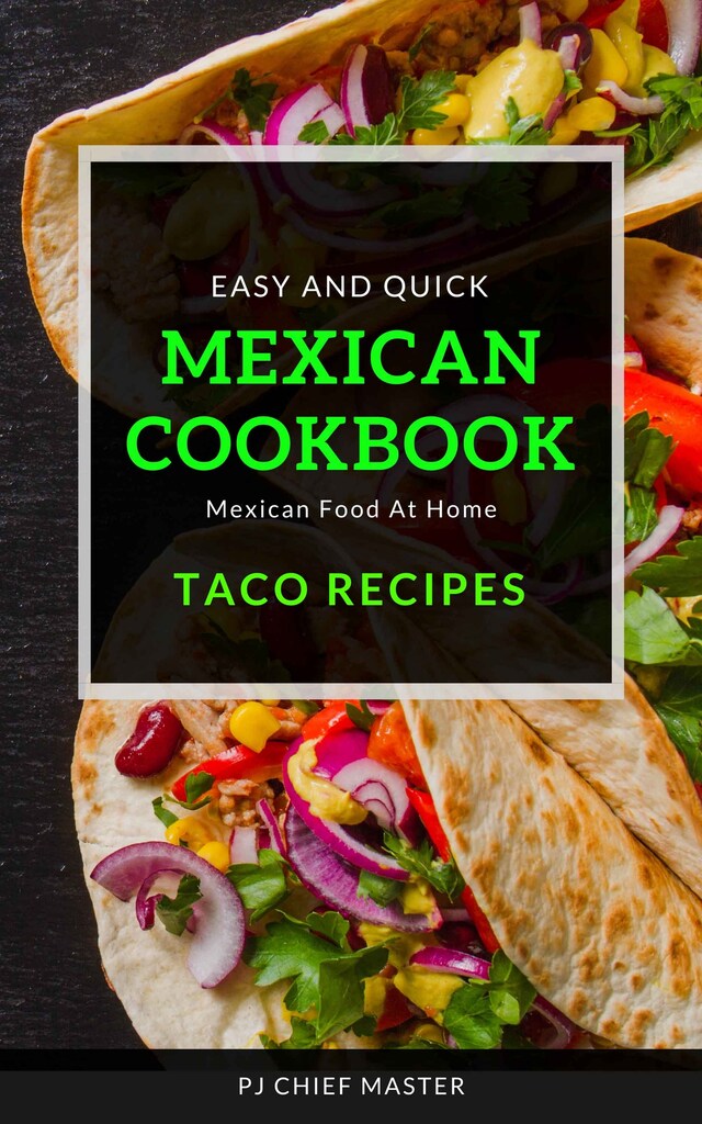 Mexican Cookbook Taco Recipes Buchcover für Mexican Cookbook Taco Recipes