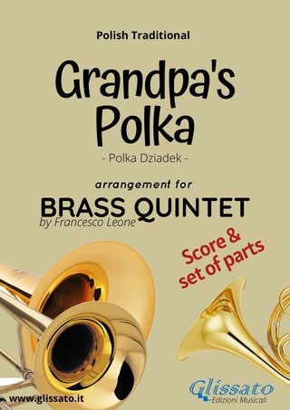 Grandpa's Polka - Brass Quintet Score + Parts bookCoverFor