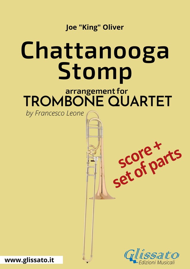Buchcover für Chattanooga Stomp - Trombone Quartet Score & Parts