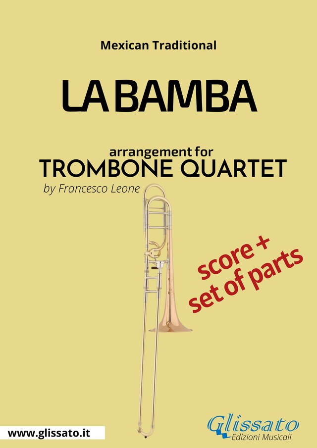 Book cover for La Bamba - Trombone Quartet Score & Parts