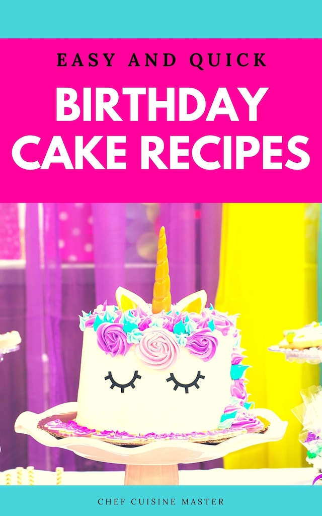 Book cover for Birthday Cake Recipes