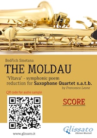 Sax Quartet Score of "The Moldau"