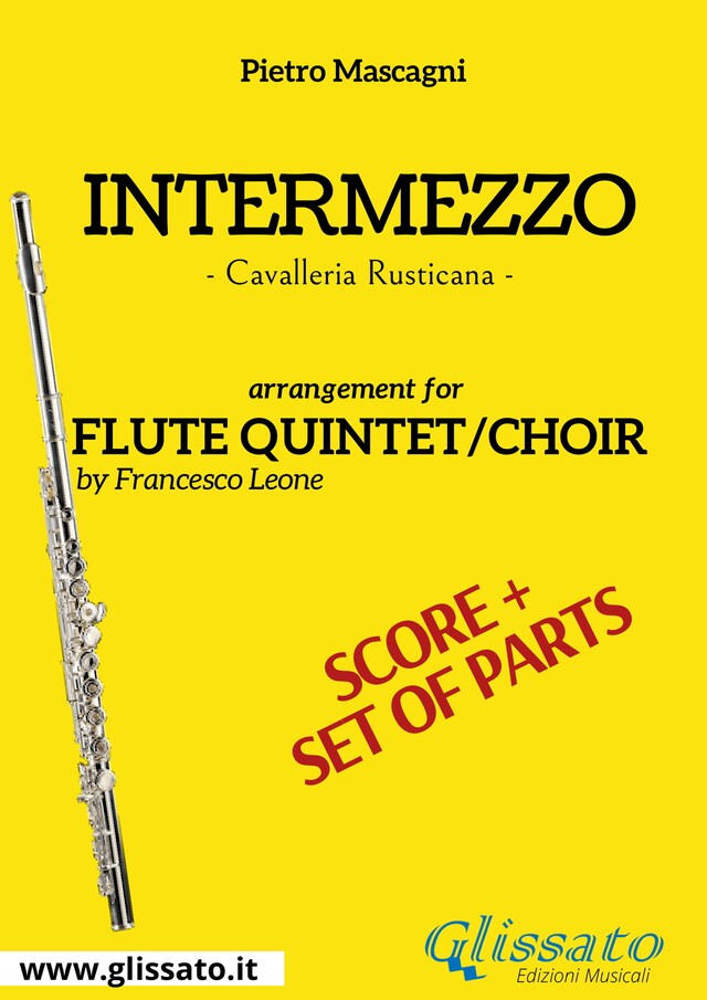 Okładka książki dla Intermezzo - Flute quintet/choir score & parts