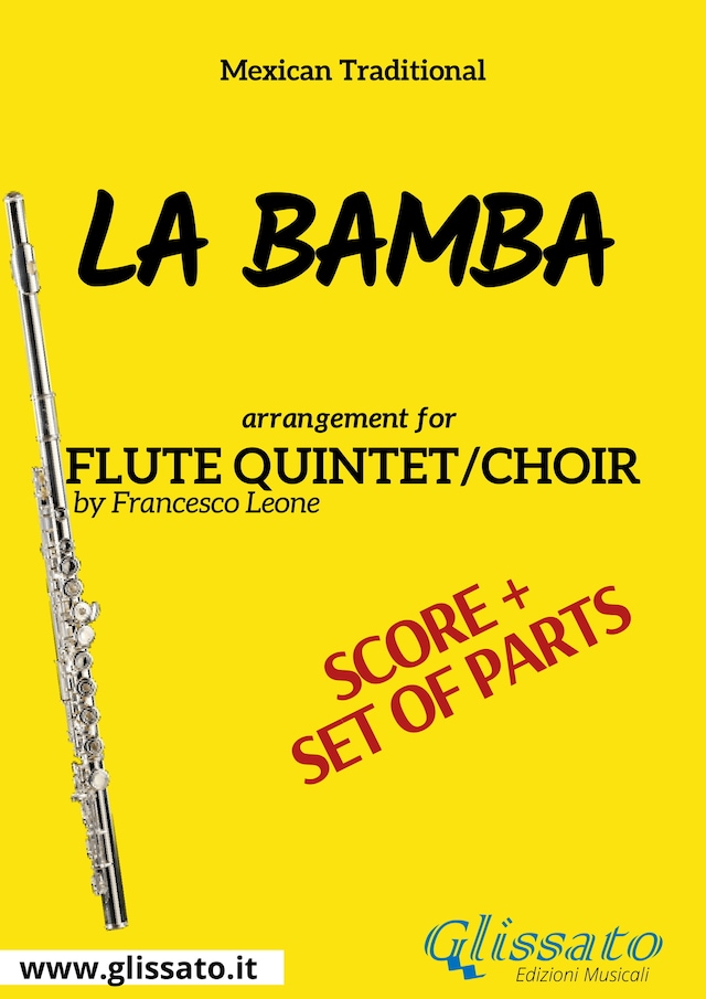 Copertina del libro per La Bamba - Flute quintet/choir score & parts