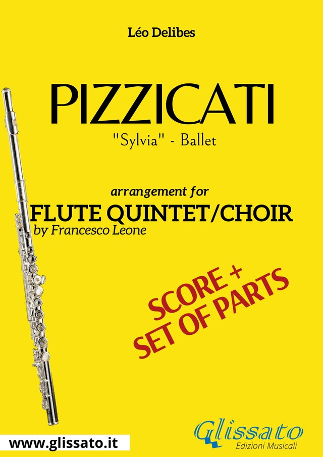 Boekomslag van Pizzicati - Flute quintet/choir score & parts