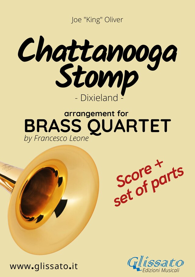 Book cover for Chattanooga stomp - Brass Quartet score & parts